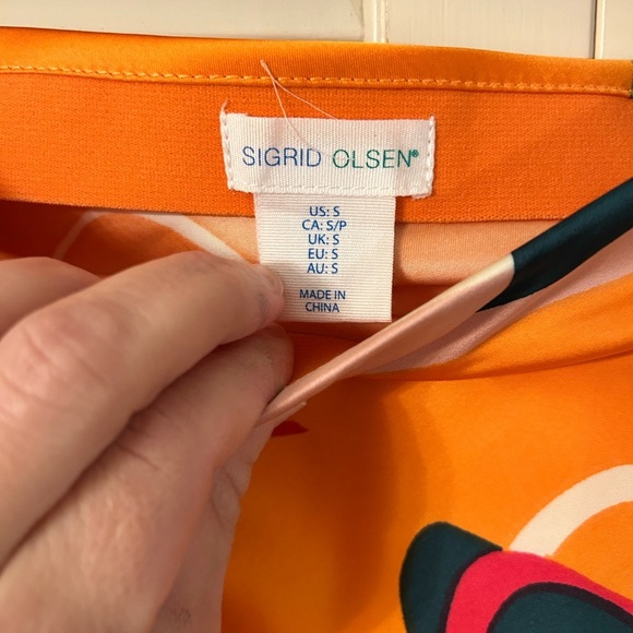 Sigrid Olson floral boho midi skirt - Picture 3 of 3